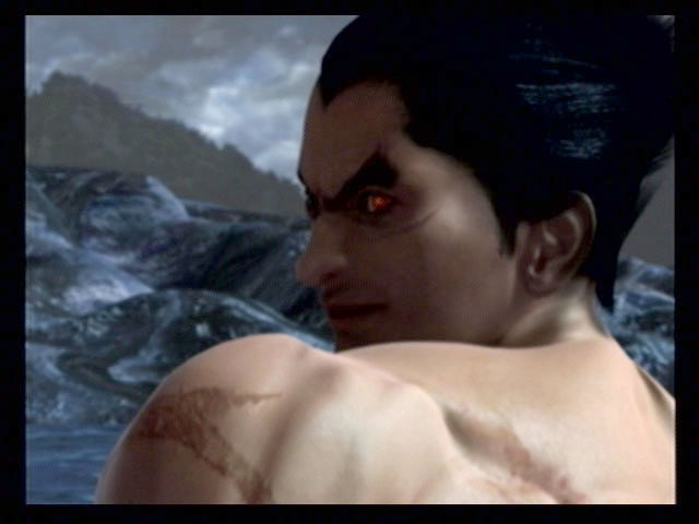 Kazuya - Evil Smirk
Screenshot of Kazuya from his Tekken 5 ending.

