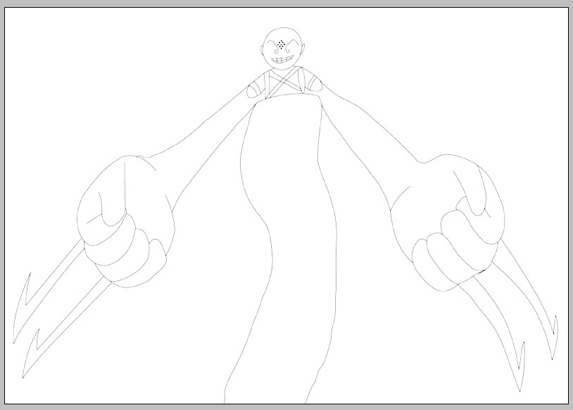 Thinned Lineart