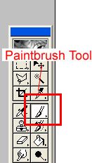 Pick the Paintbrush tool.
