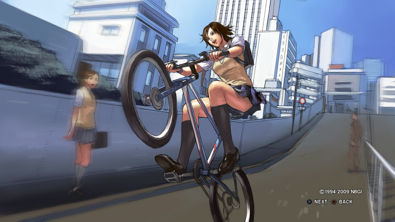 Prologue artwork for Asuka Kazama in Tekken 6.

