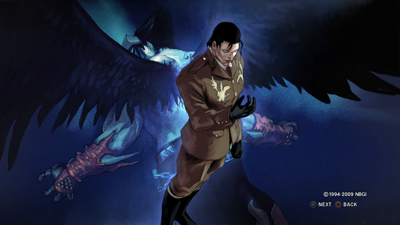 Prologue artwork for Dragunov in Tekken 6.
