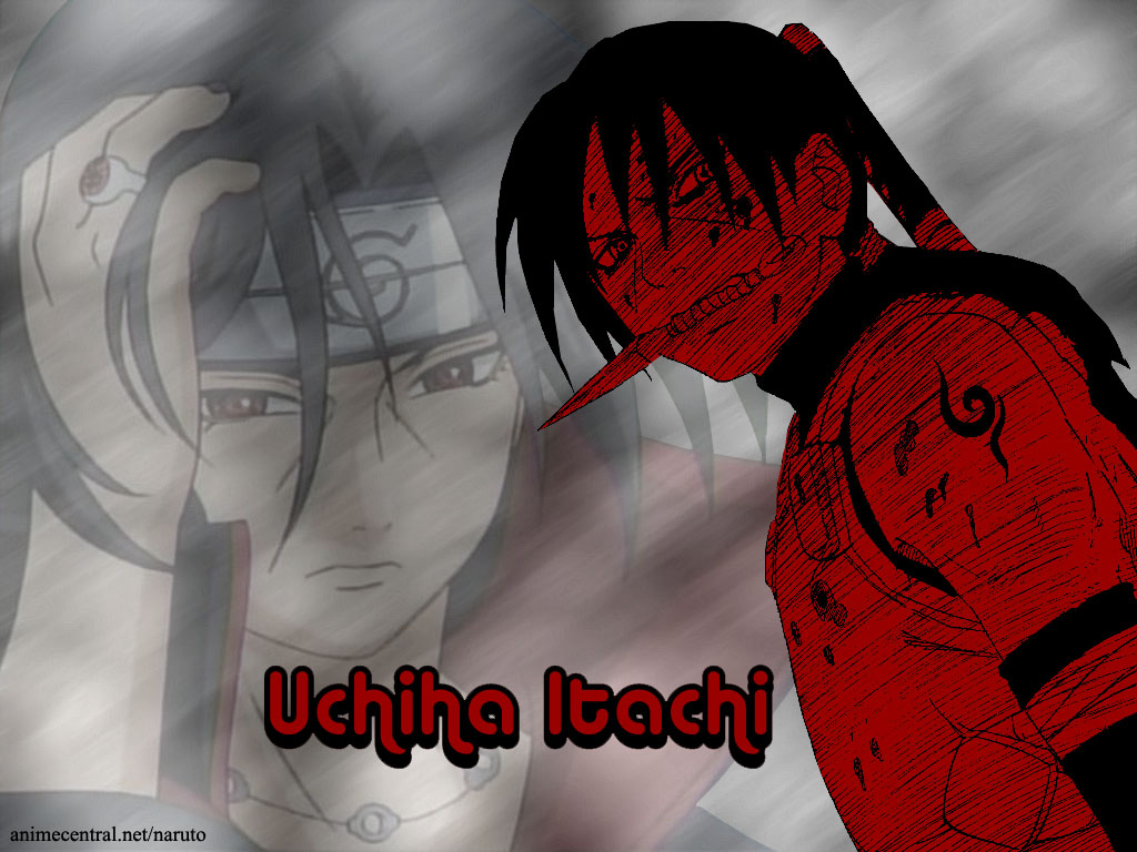 Uchiha Itachi Wallpaper
Manga image and anime screenshot were used to make wallpaper in Photoshop.

1024 x 768 (click on image for full size)
