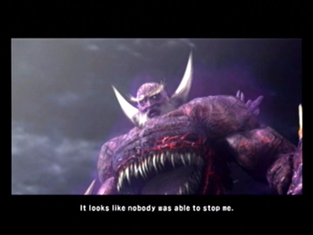 Jinpachi
Shot from Jinpachi's ending if you lose and don't continue
