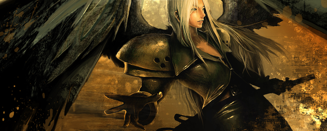 SEPHIROTH _ Icarus' wings
By [url=http://rainchild18.deviantart.com/]RainChilD18[/url].
Keywords: Final Fantasy VII Sephiroth wings
